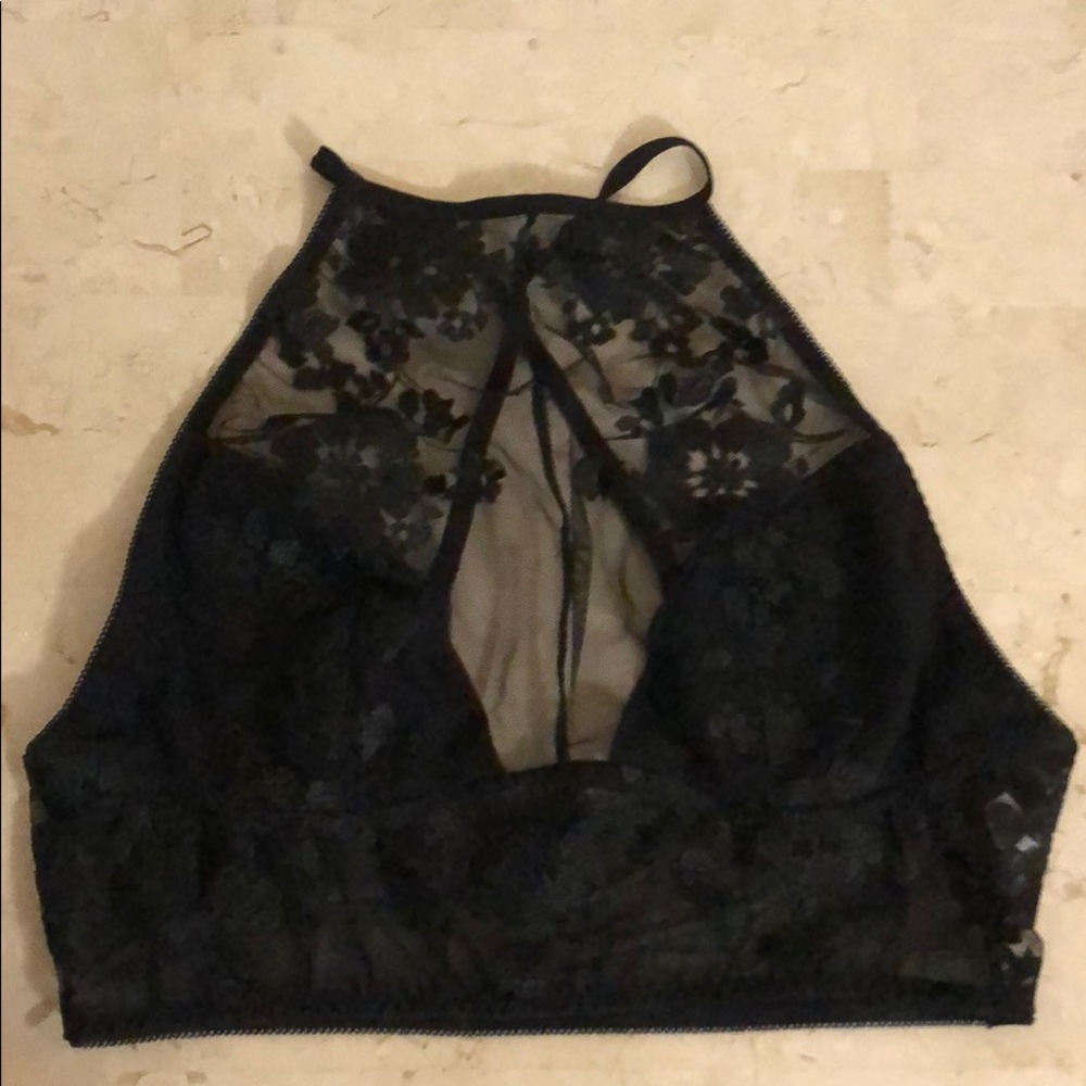 High-Neckline Bralette